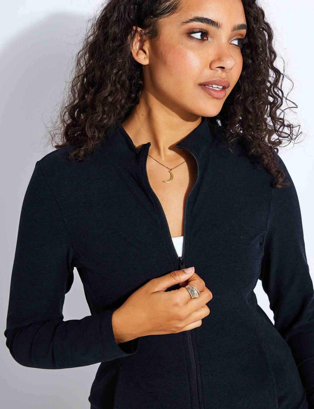 Women s Roll Neck Coats Jackets M S