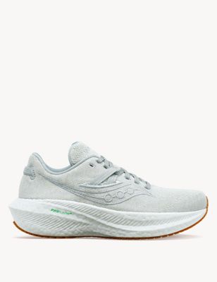 Saucony Womens Triumph 21 RFG Trainers - 4 - White, White