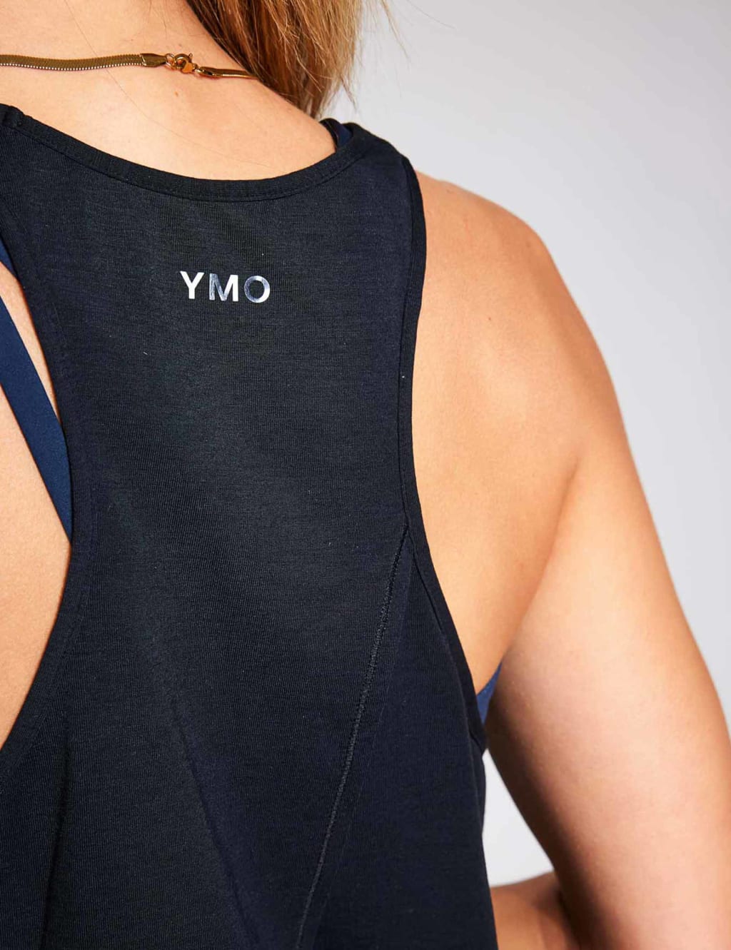 Motion Crew Neck Tie Back Relaxed Vest Top image 3