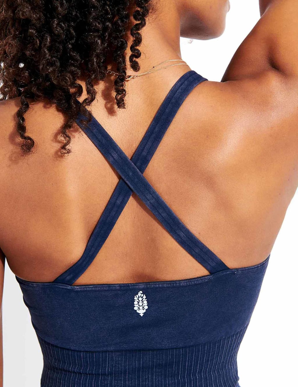 Good Karma Low Impact Cross Back Crop Top image 4