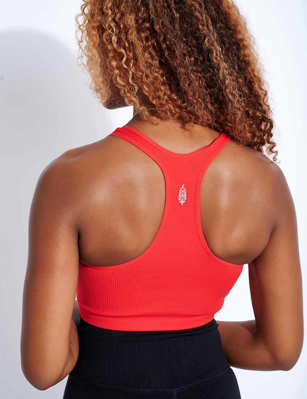Free Throw Racer Back Running Crop Top image 3