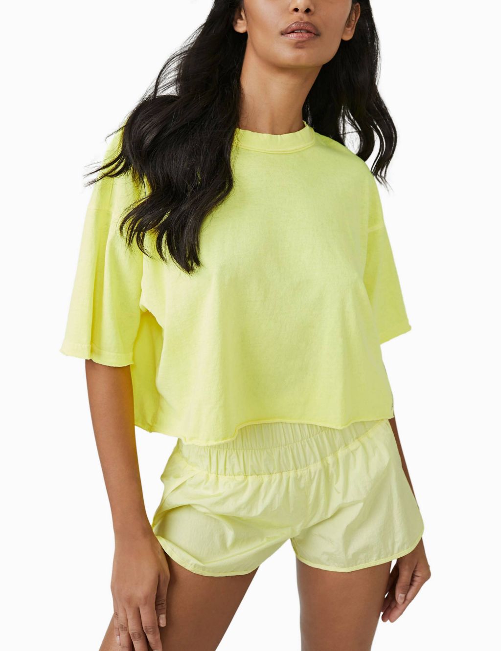 Pure Cotton Relaxed Crop Top
