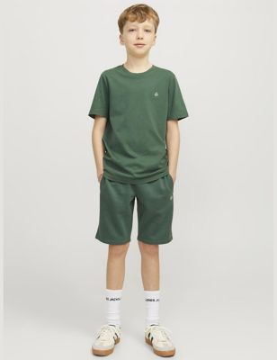 Jack & Jones Junior Boy's 2pc Pure Cotton Top & Bottom Outfit (8-16 Yrs) - 8y - Multi, Multi