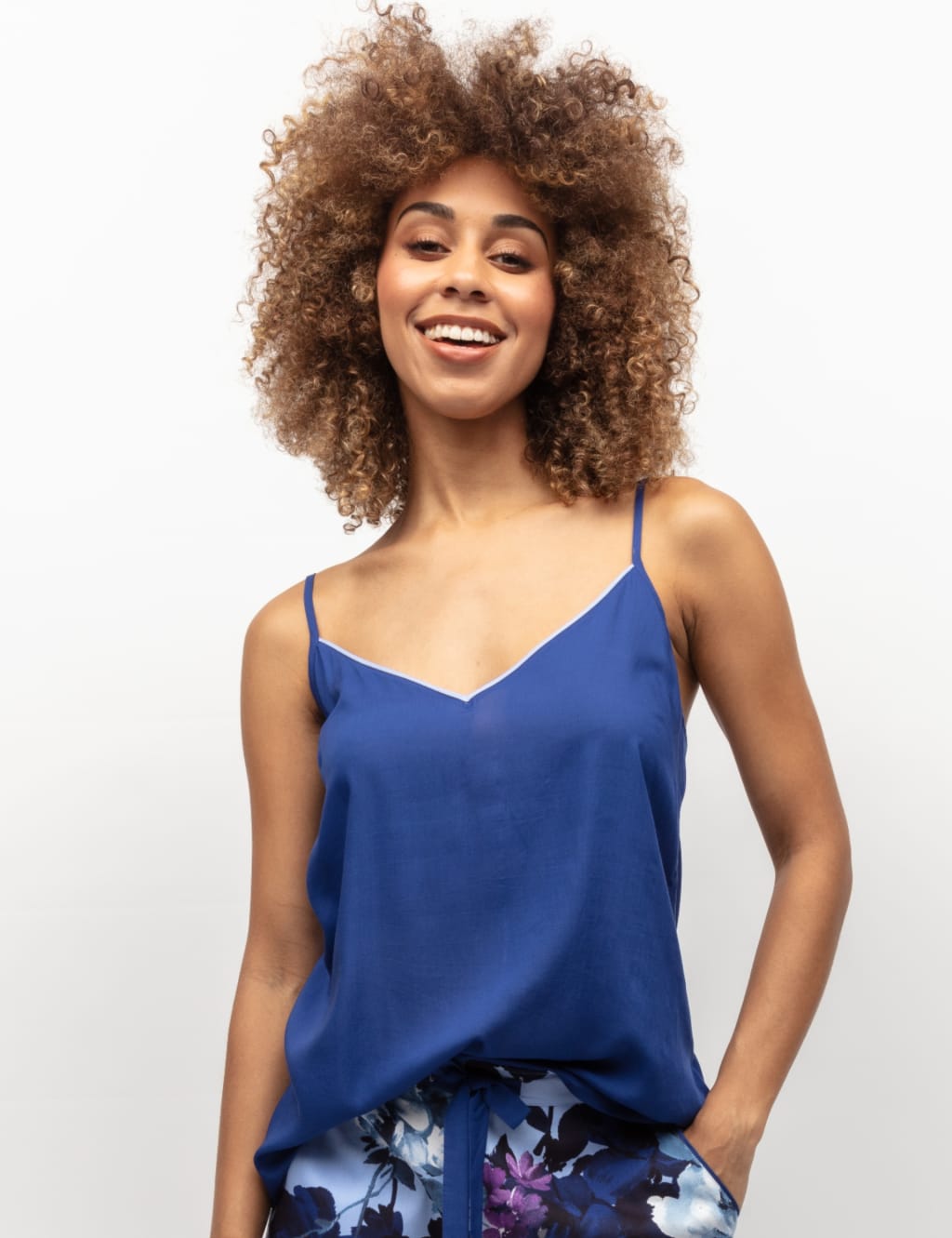 Blue Vests Camis M S