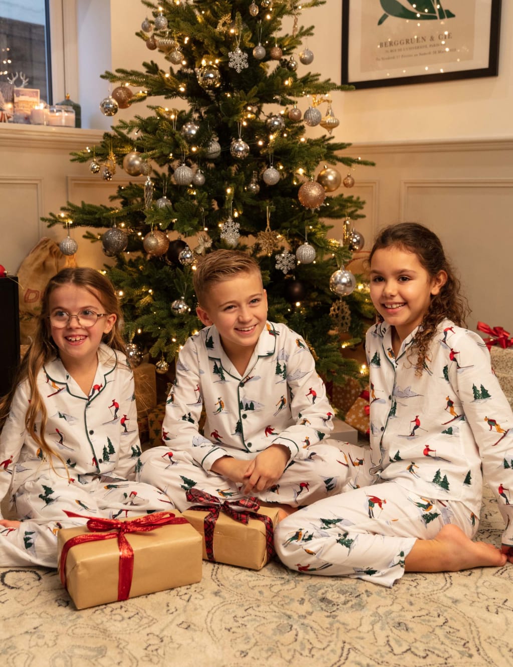 Marks and spencer children's christmas sale pjs