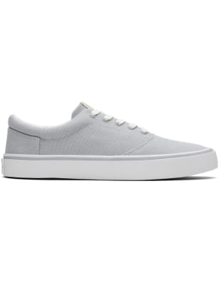 Canvas Lace Up Trainers