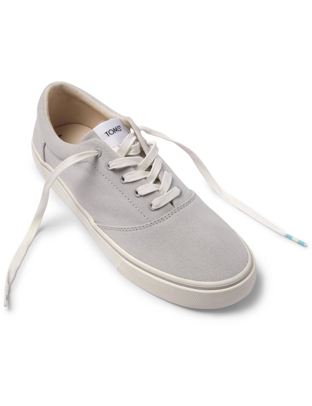 Canvas Lace Up Trainers image 2