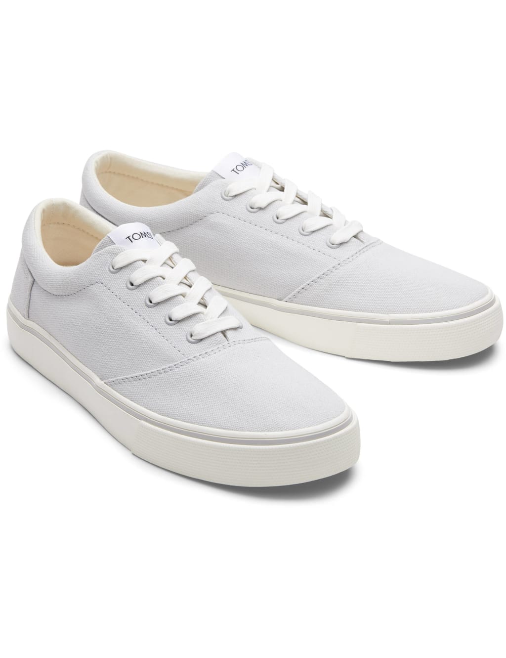 Canvas Lace Up Trainers image 4