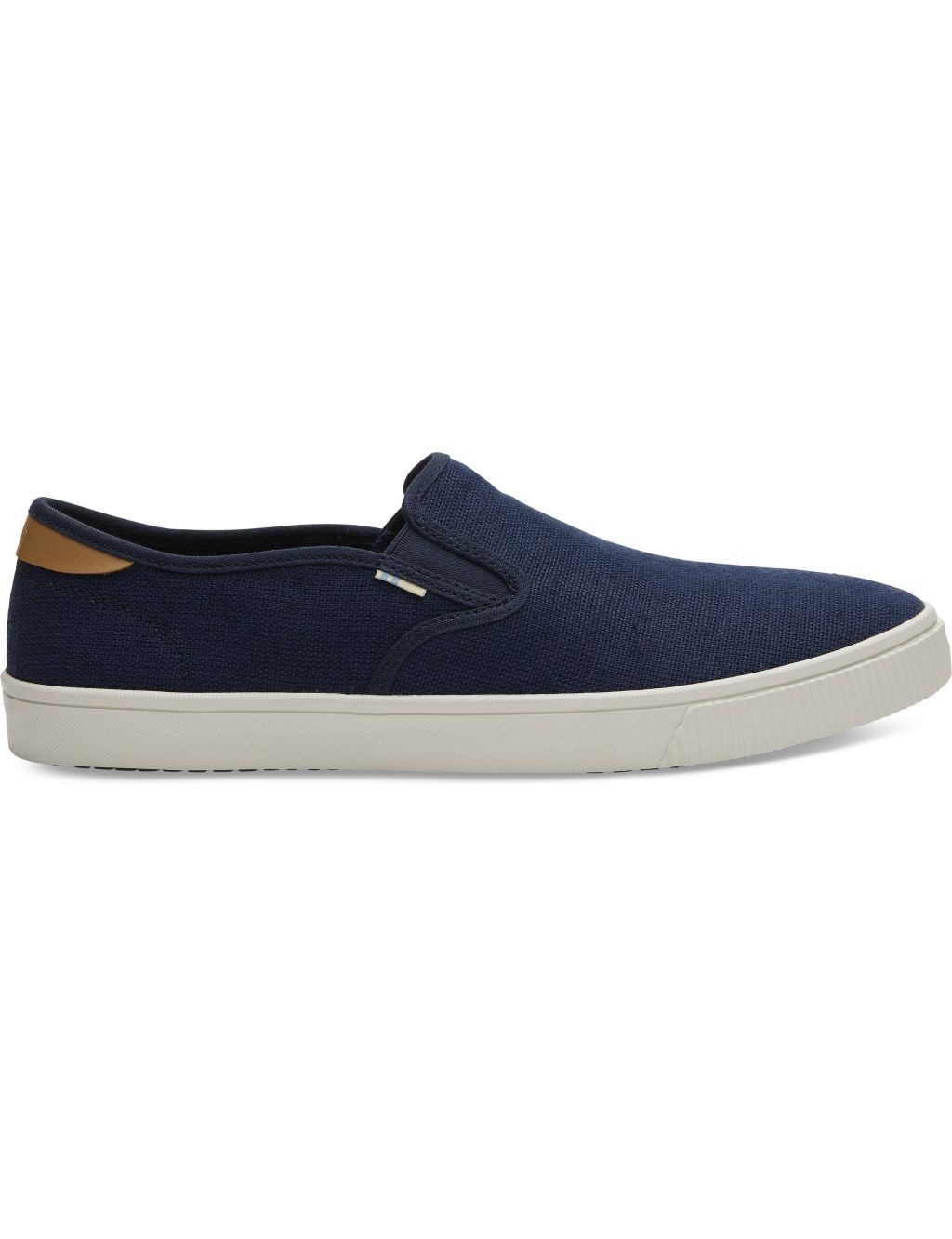 Canvas Slip-On Trainers image 1