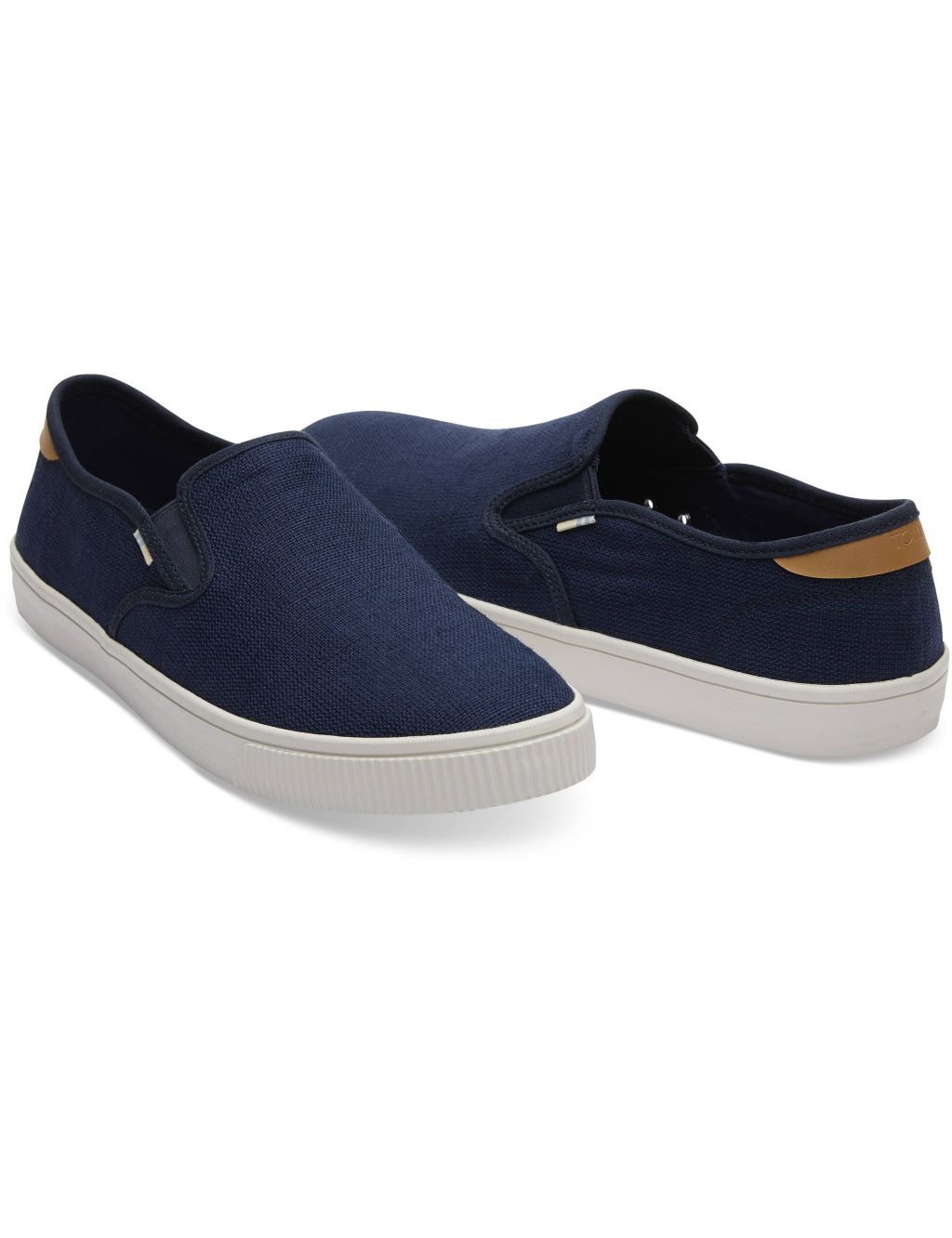 Canvas Slip-On Trainers image 3