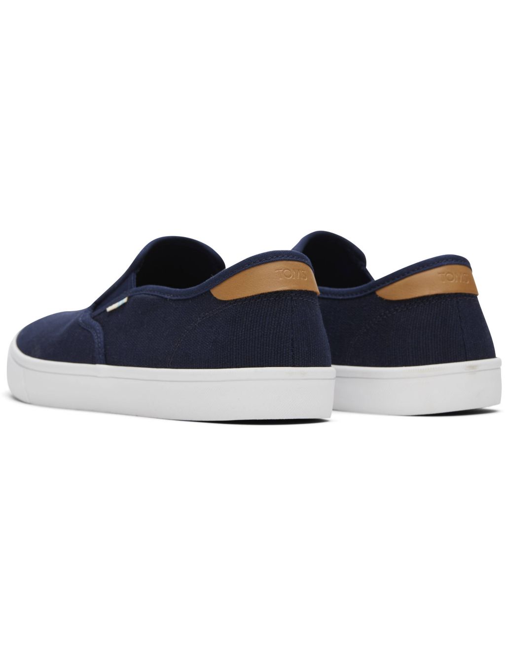 Canvas Slip-On Trainers image 4