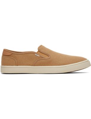 Canvas Slip-On Trainers