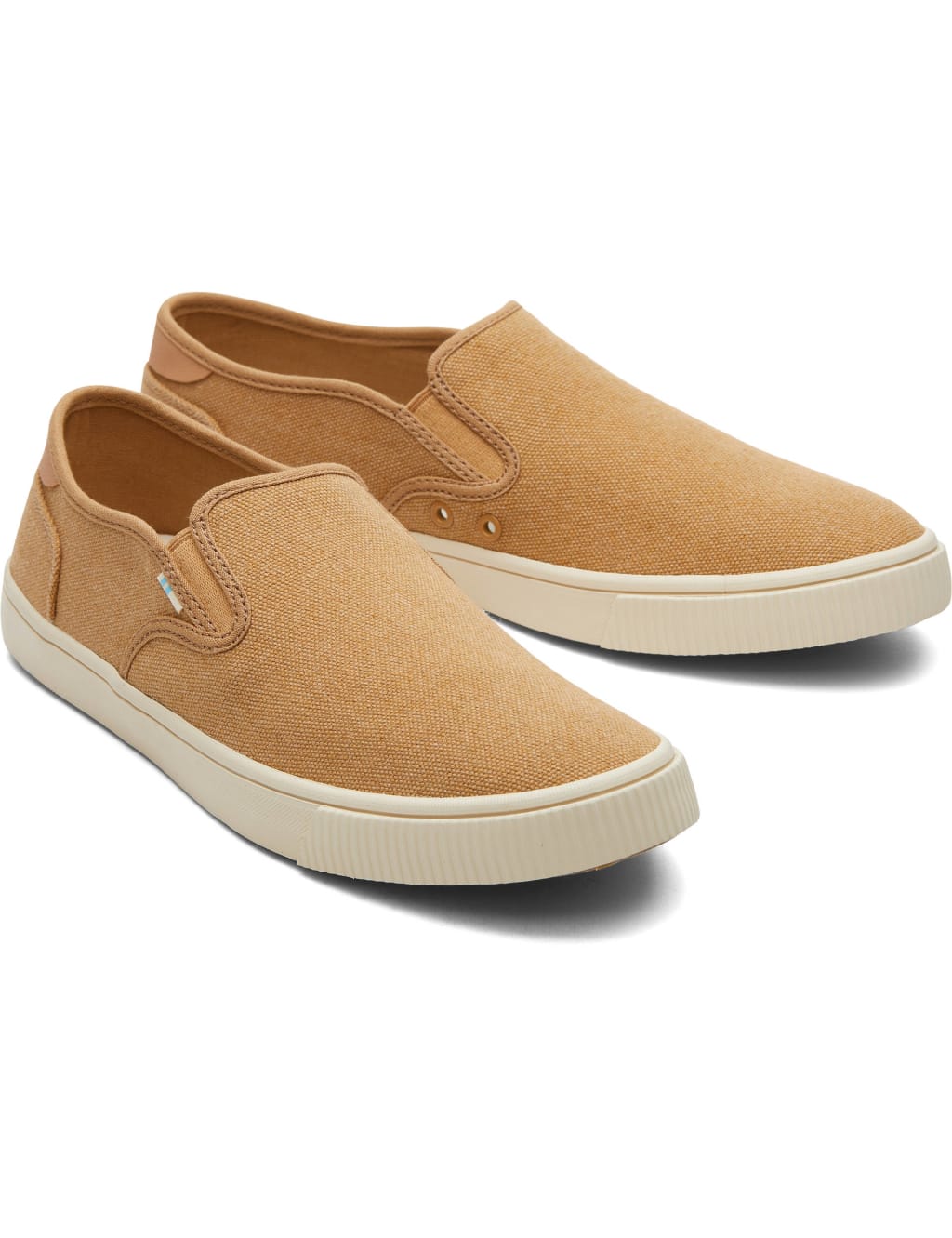 Canvas Slip-On Trainers image 3
