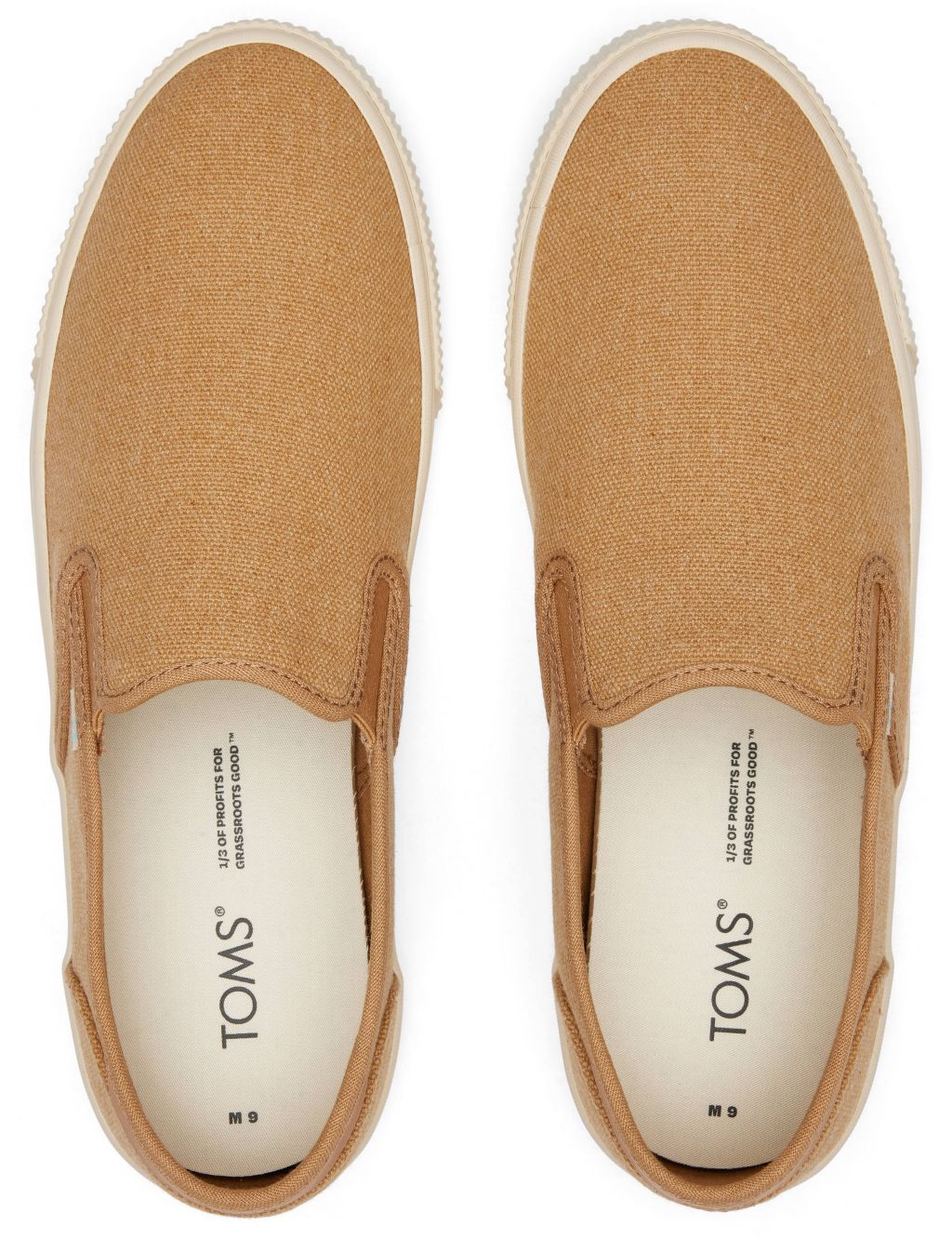 Canvas Slip-On Trainers image 5