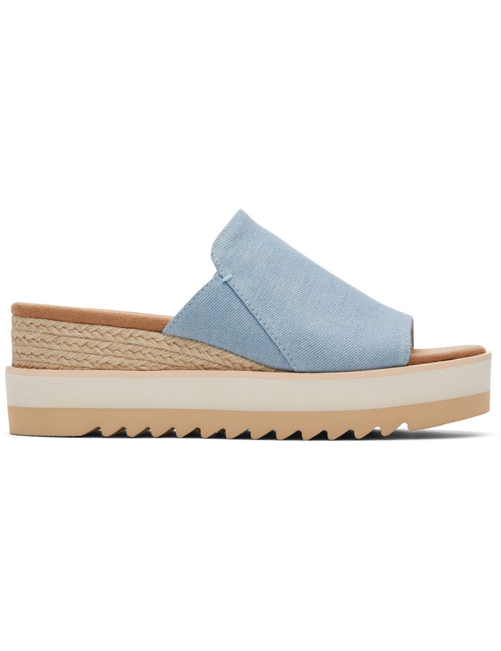 Canvas Wedge Mules image 1