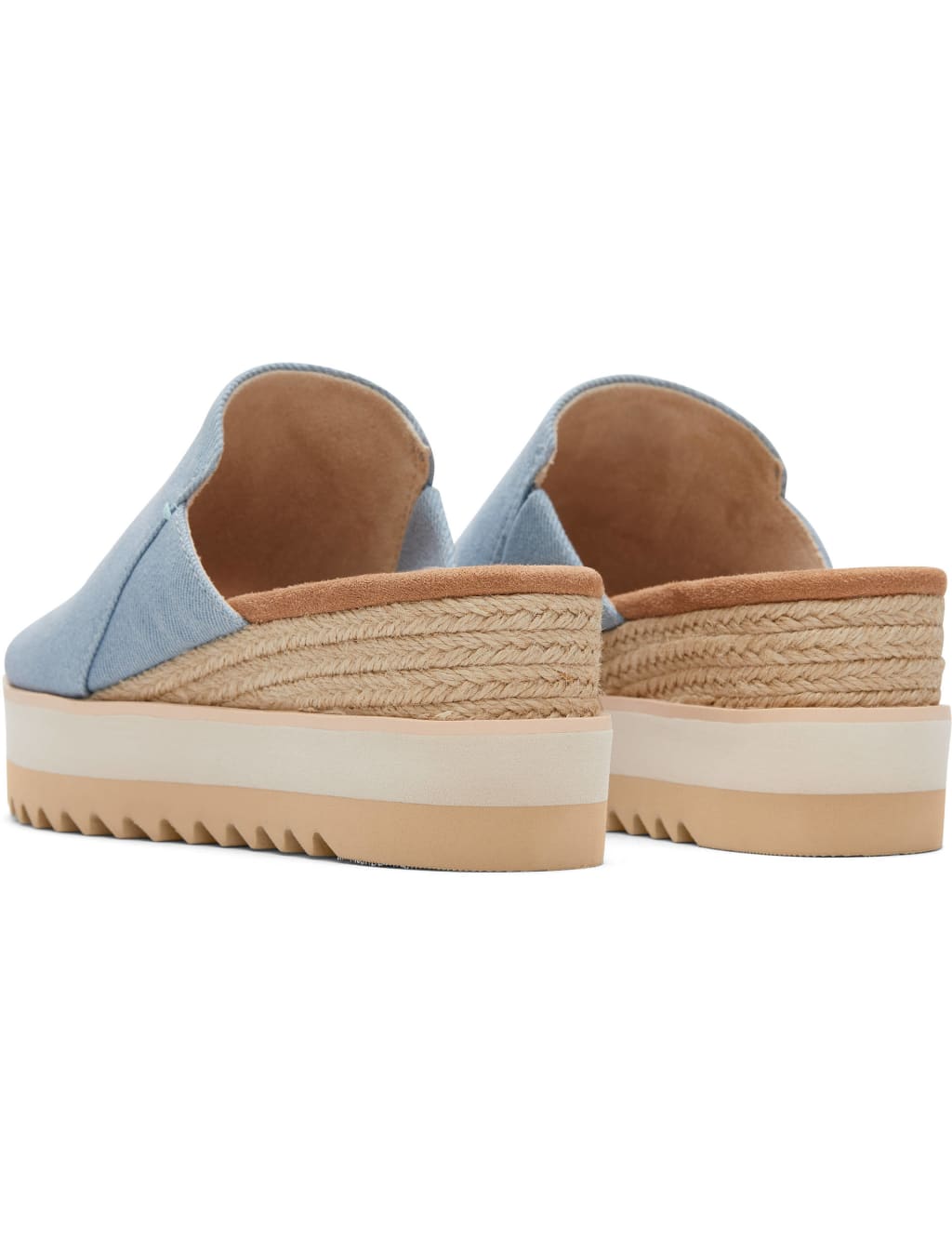 Canvas Wedge Mules image 4