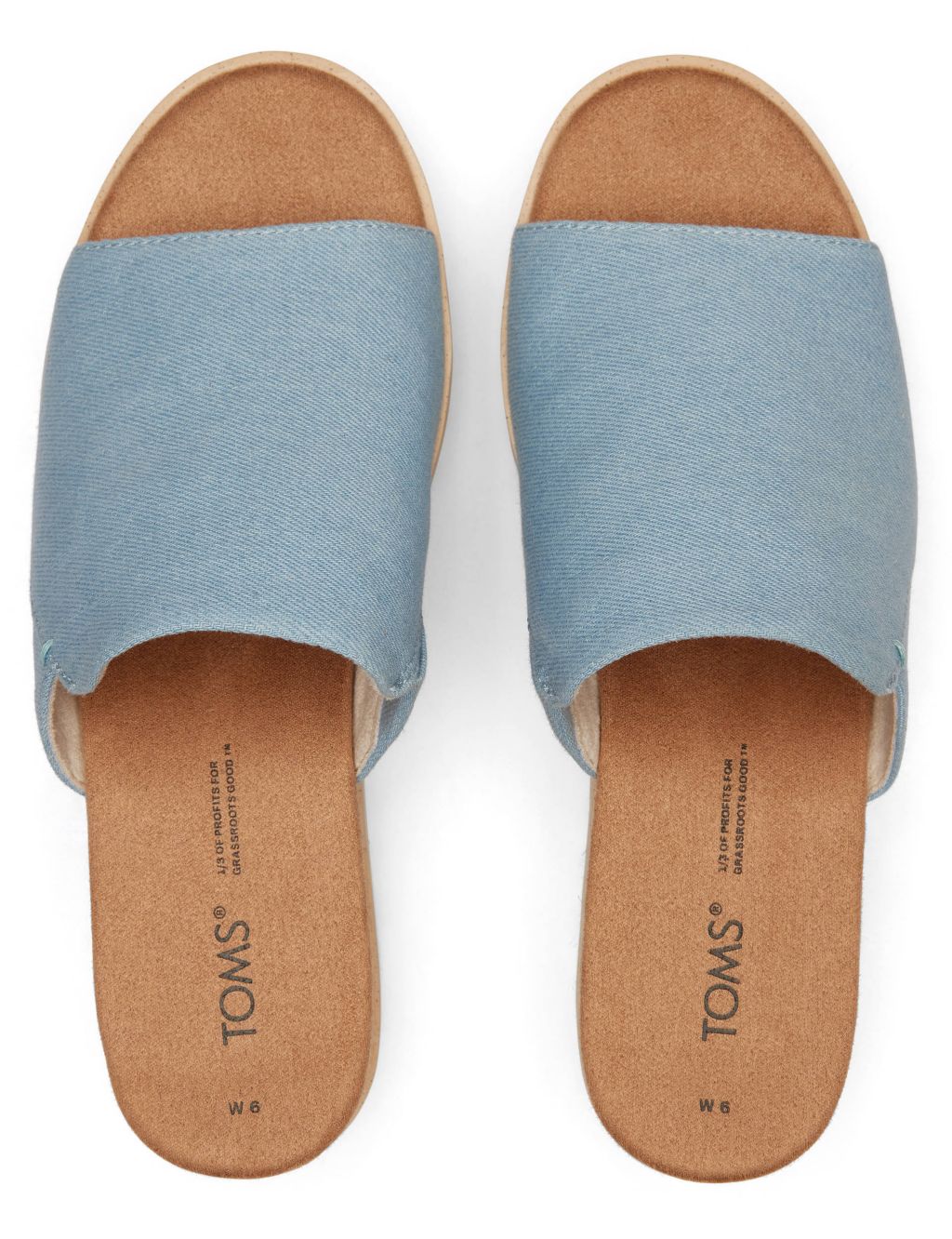 Canvas Wedge Mules image 5