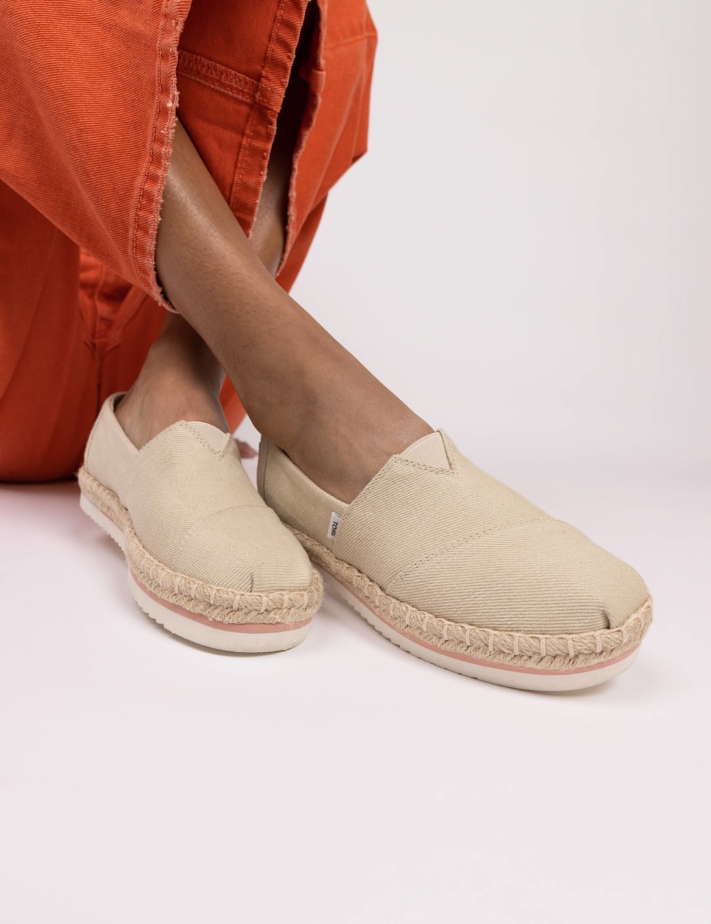 Canvas Flatform Espadrilles image 6