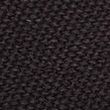 Canvas Flat Espadrilles - black/black