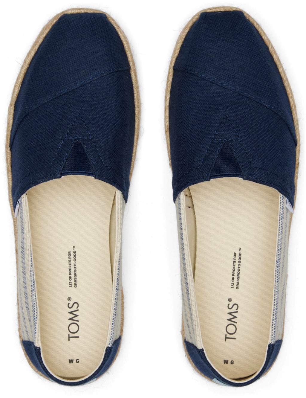 Canvas Slip On Flat Espadrilles image 5