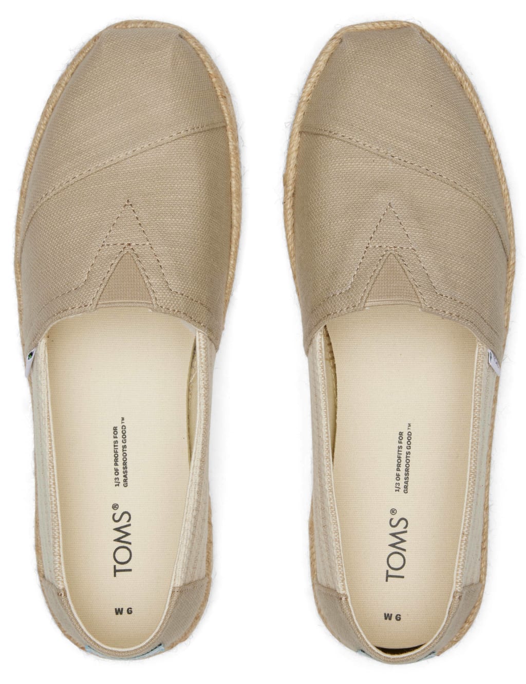 Canvas Slip On Flat Espadrilles image 5