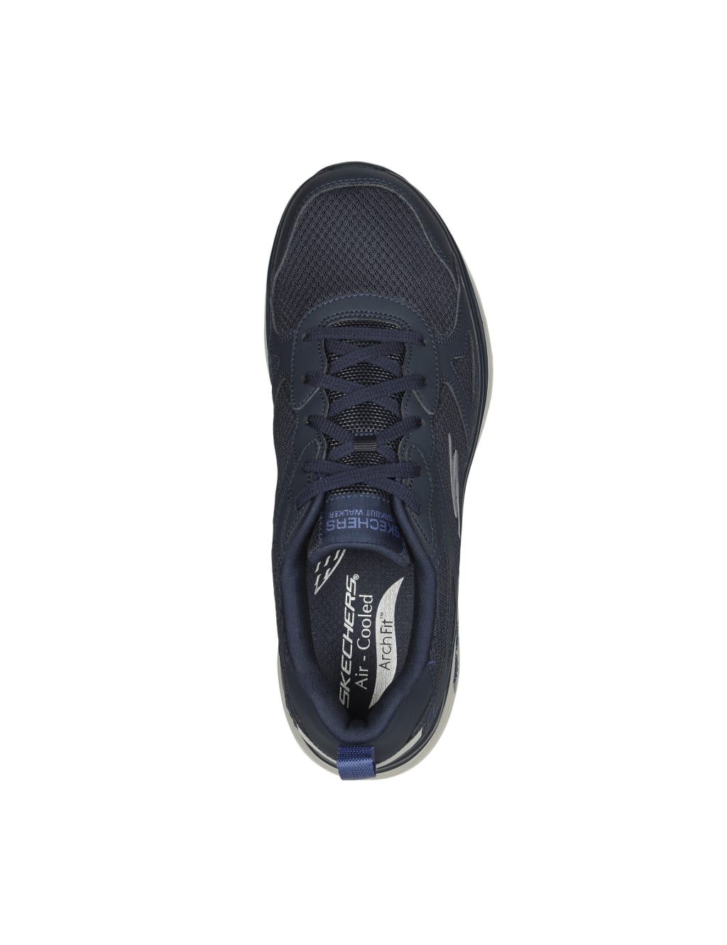 GO WALK Workout Walker Leather Trainers image 3