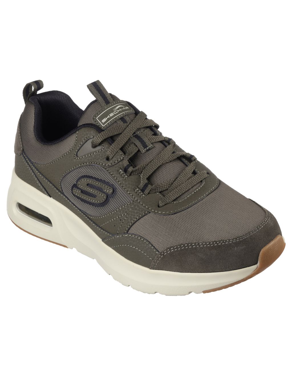 Skech-Air Court Homegrown Lace Up Trainers image 4