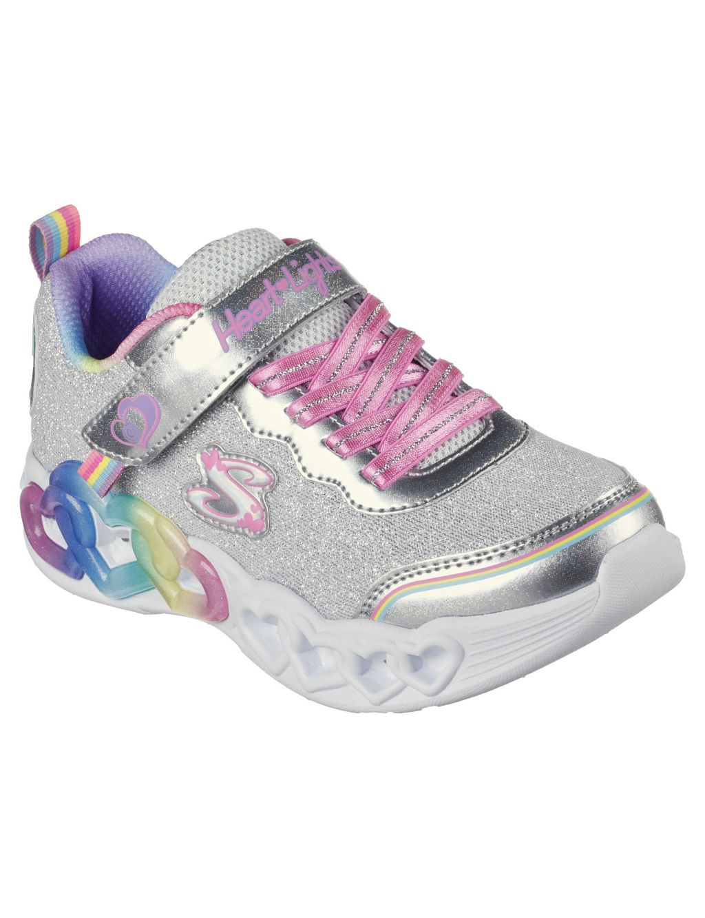 Infinite Heart Lights Love Prism Trainers (9.5 Small - 3 Large) image 2