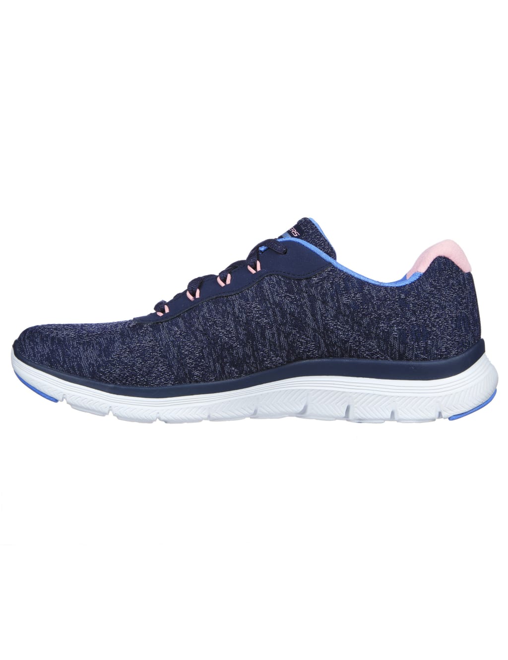 navy designer trainers womens