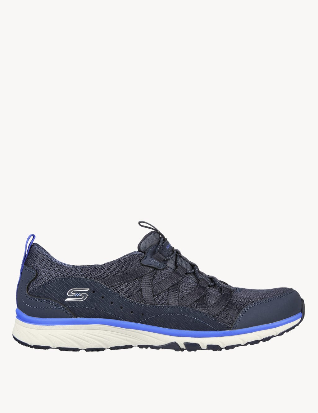 navy slip on trainers womens