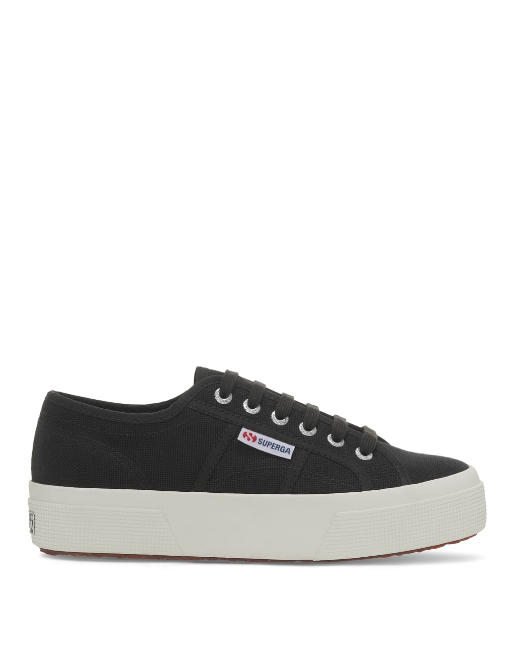 2740 Platform Canvas Lace Up Trainers