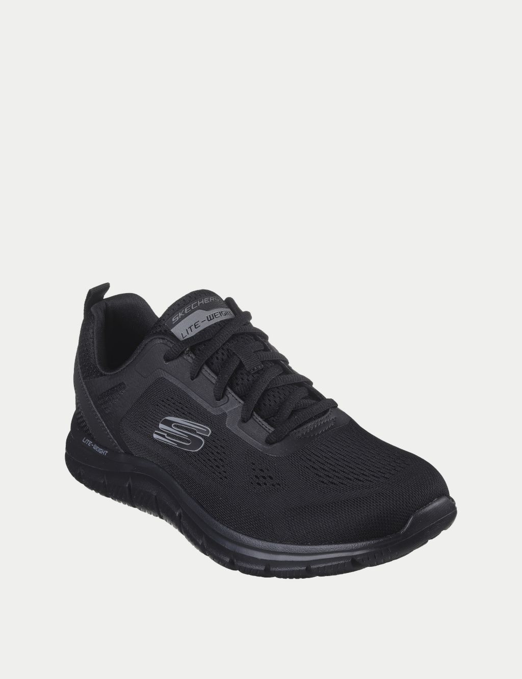 Track Broader Lace Up Trainers