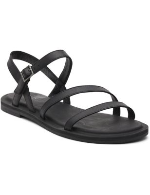 Flat Black Sandals
