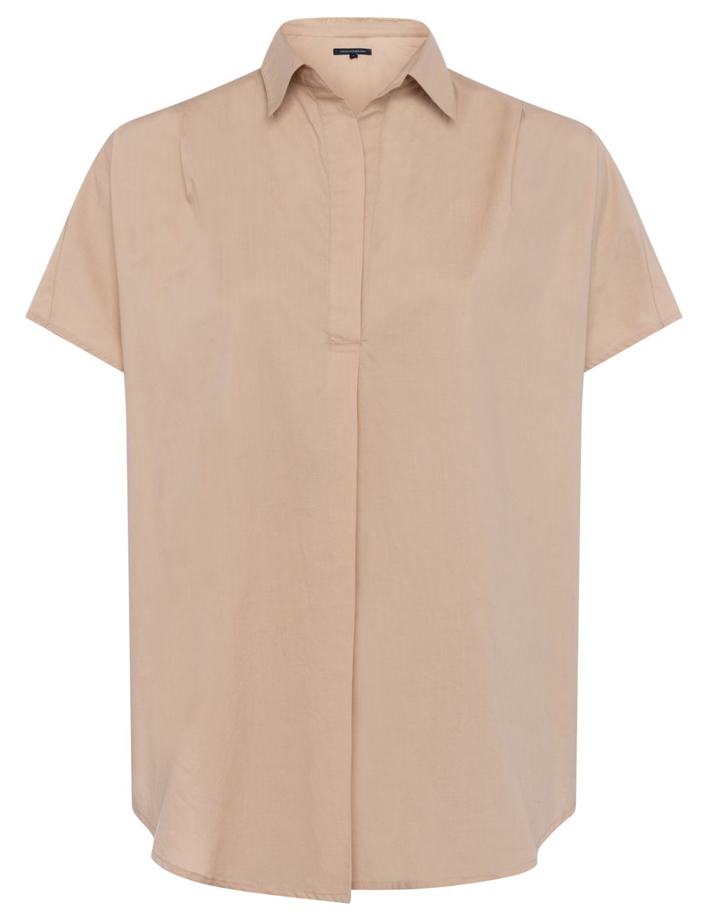 Pure Cotton Collared Short Sleeve Shirt image 2