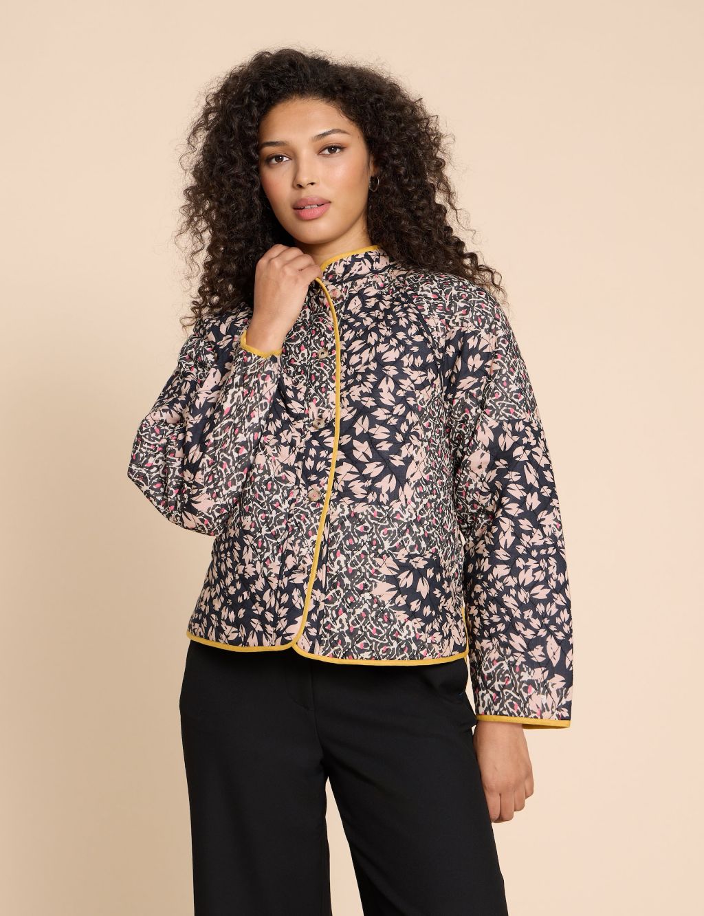 Pure Cotton Printed Reversible Jacket