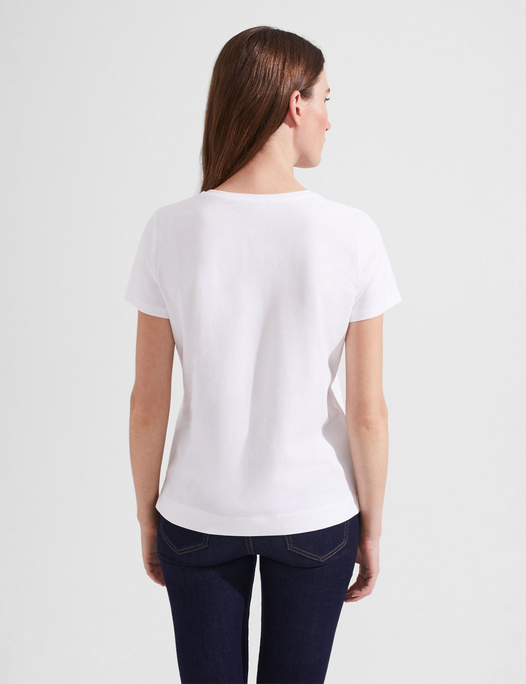 Pure Cotton Floral Embroidered T-Shirt image 3