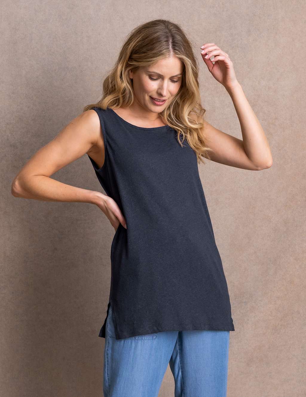 Linen Blend Tunic image 1