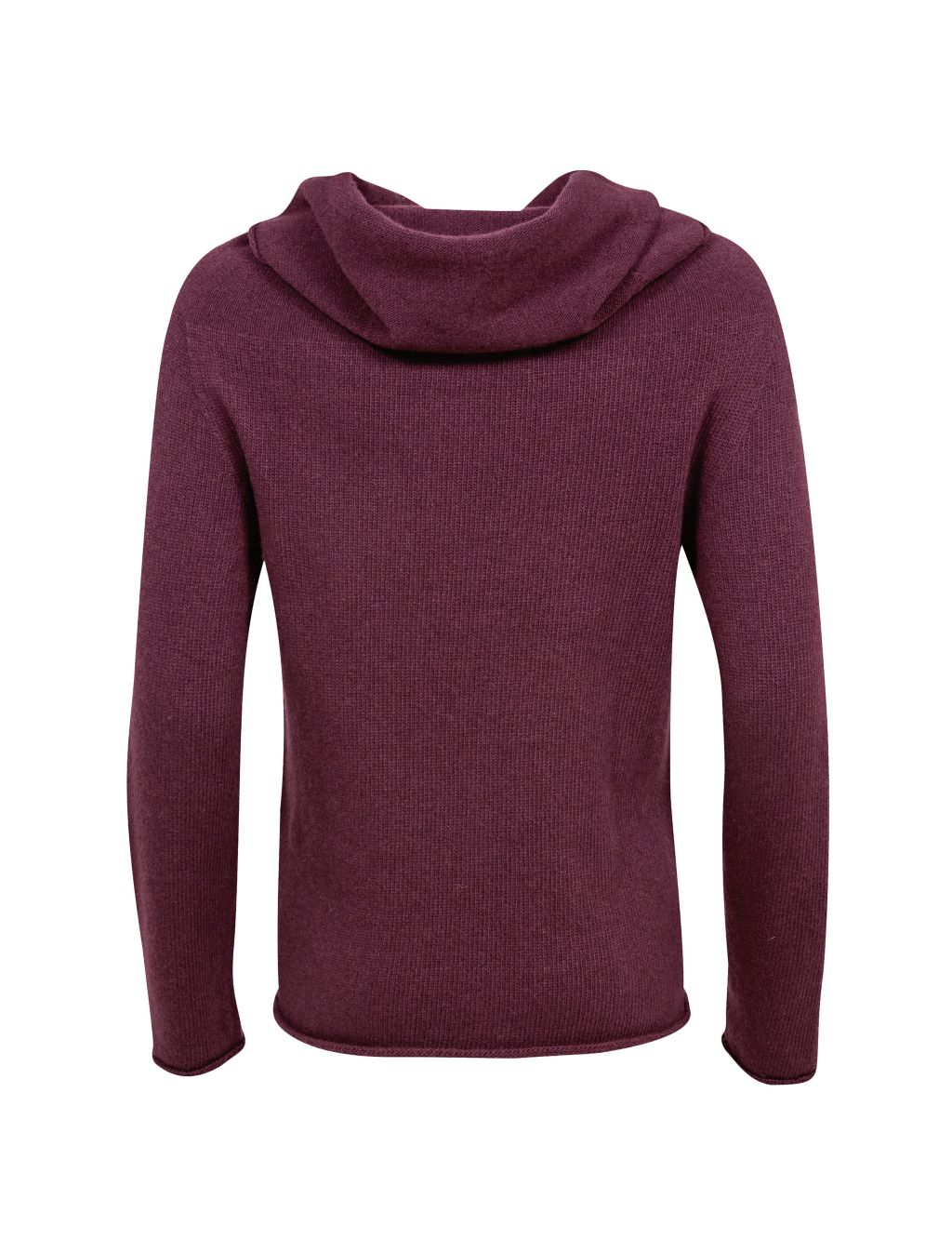 Pure Wool Funnel Neck Jumper image 2