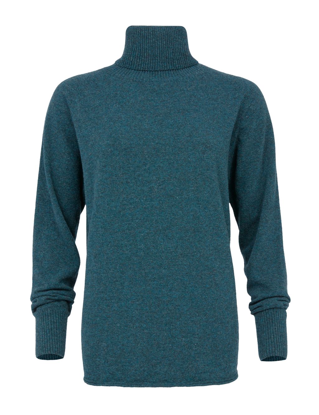 Pure Wool Roll Neck Jumper image 2