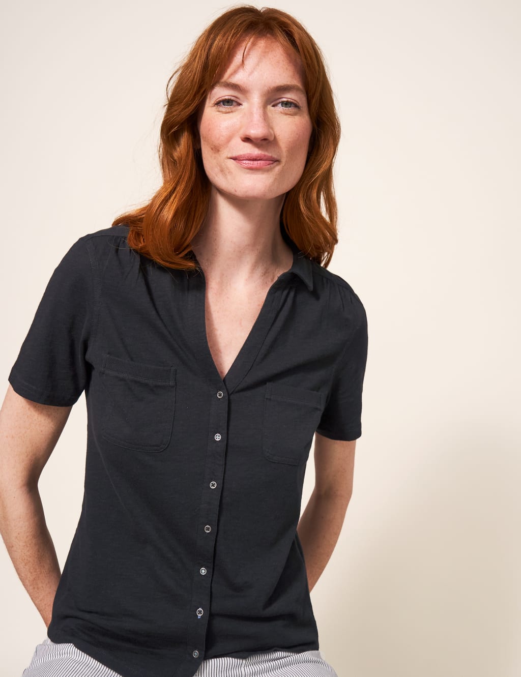 MCKAYSON S22 WOMEN CAP SHORT SLEEL T-SHIRT