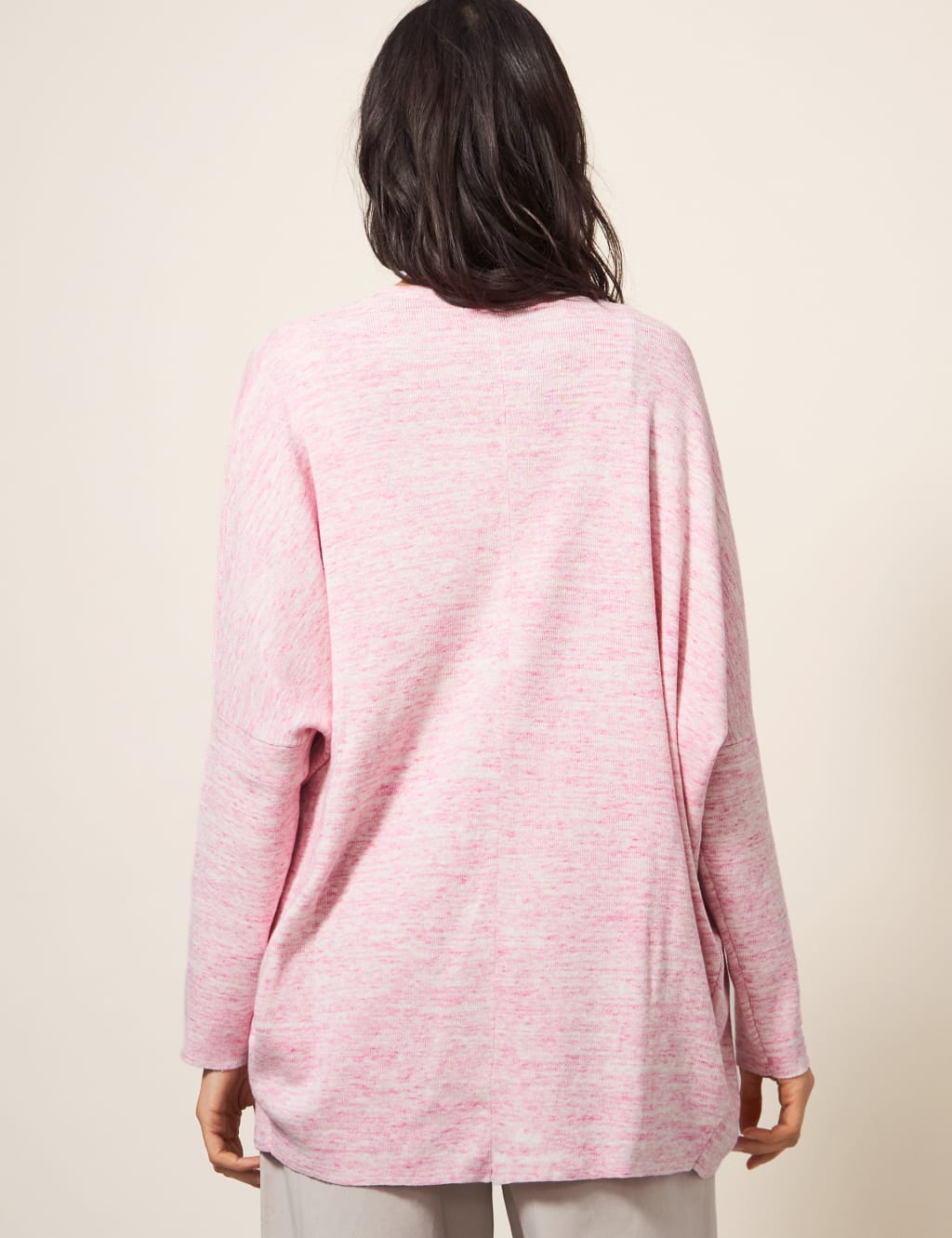 Linen Blend Relaxed Cardigan image 2