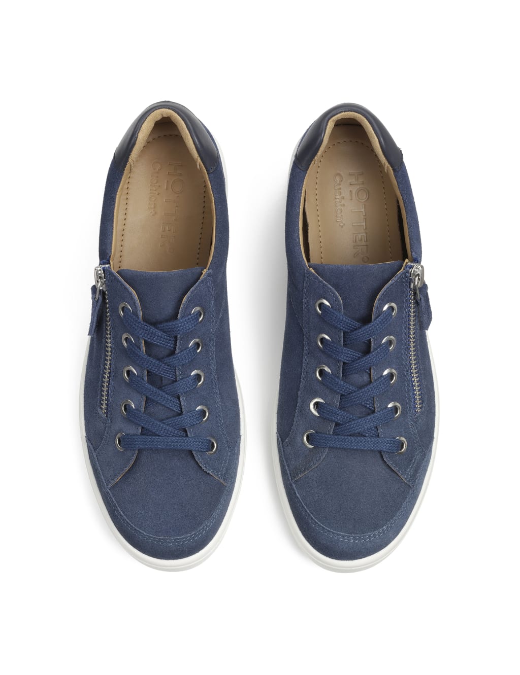 Chase II Suede Slip On Flat Trainers image 3