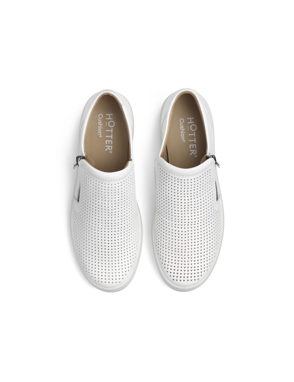 Daisy Wide Fit Leather Flat Boat Shoes image 2