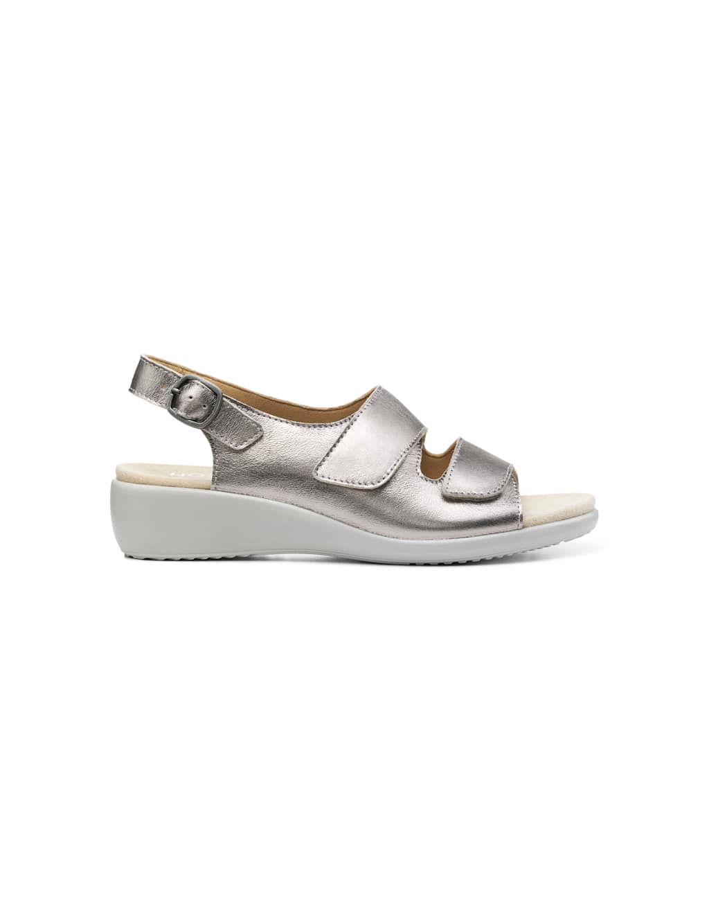 Easy II Wide Fit Leather Wedge Sandals image 1