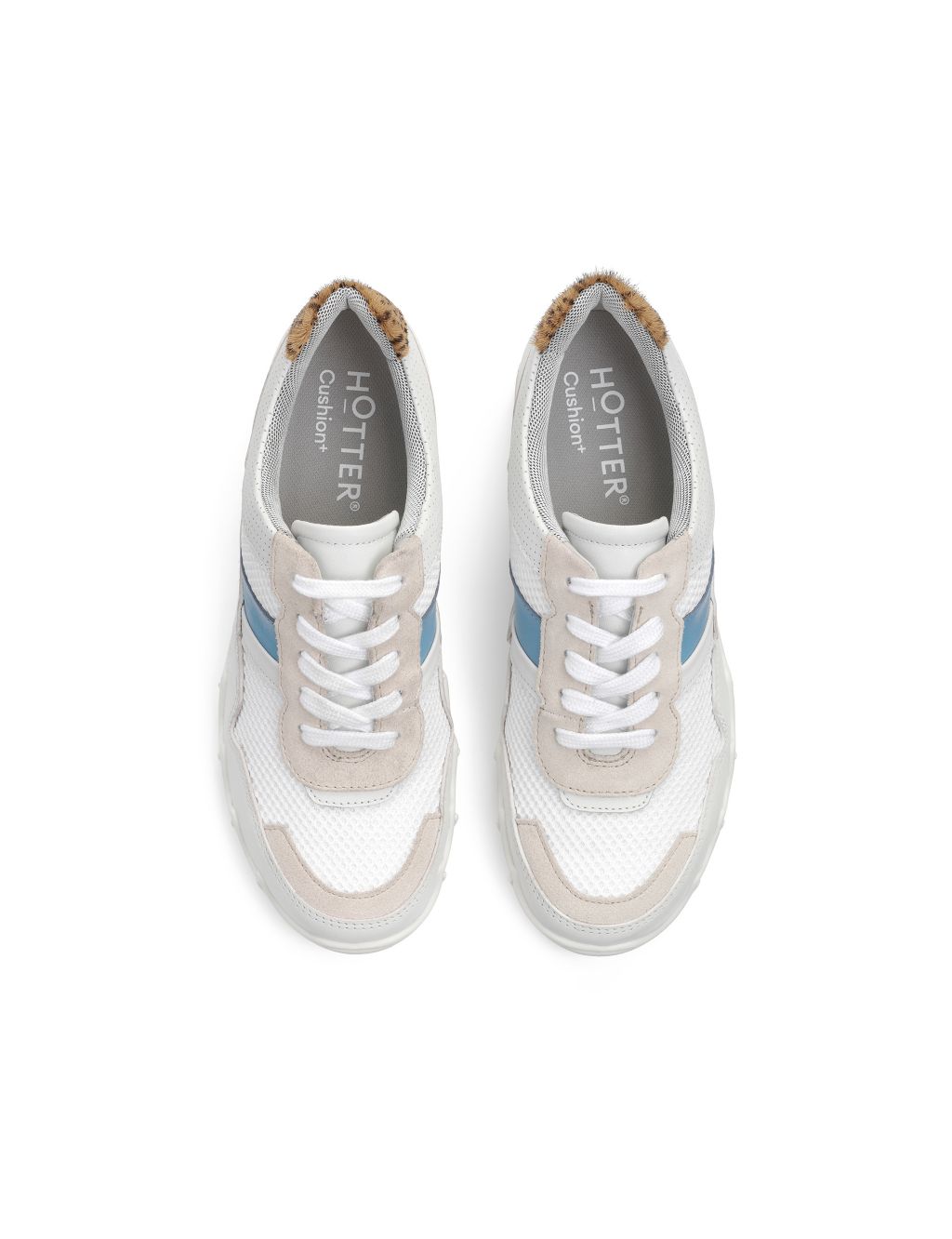 Leona Suede Lace Up Trainers image 2