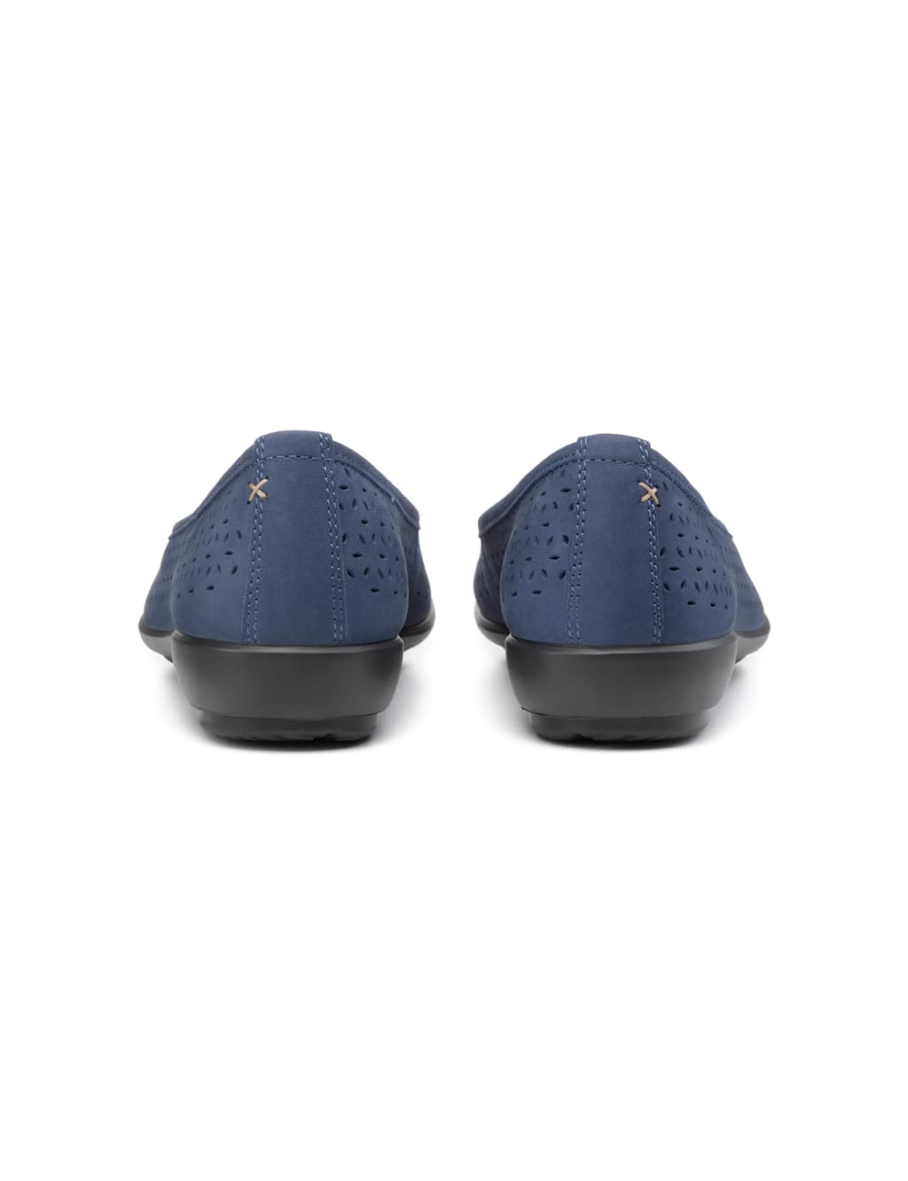 Livvy Wide Fit Leather Ballet Pumps image 3