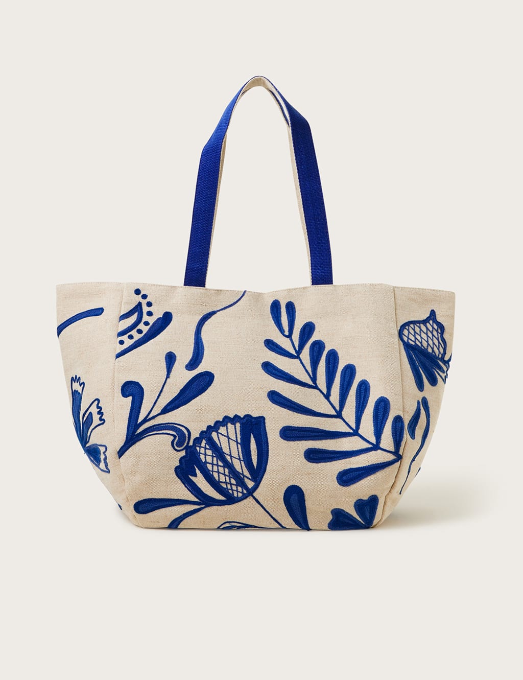 Cotton Blend Tote Bag image 1