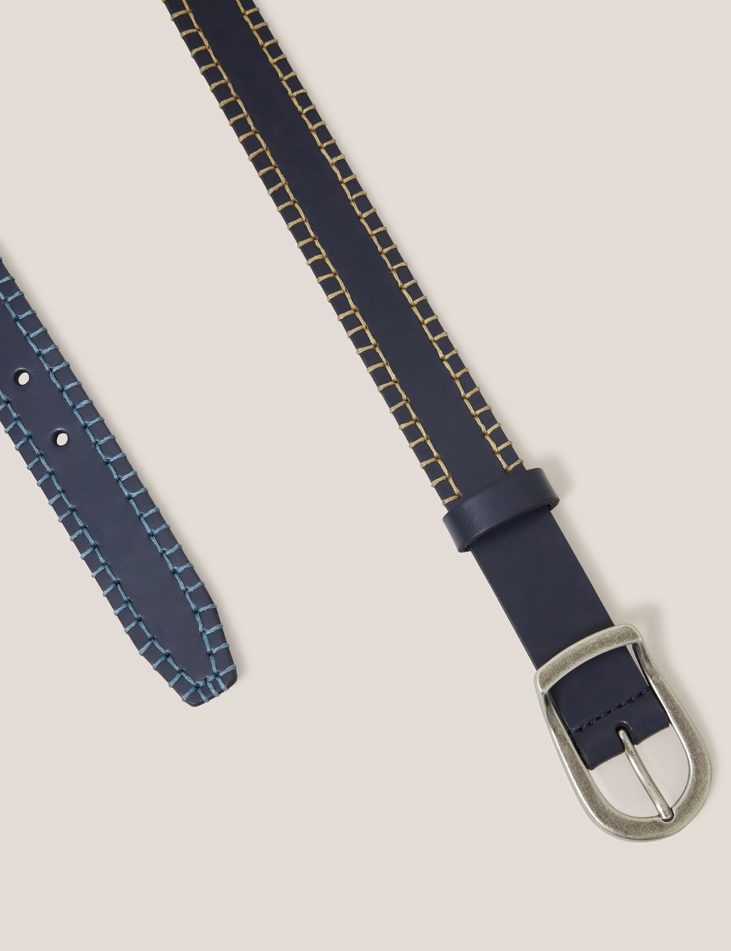 Leather Embroidered Belt image 2