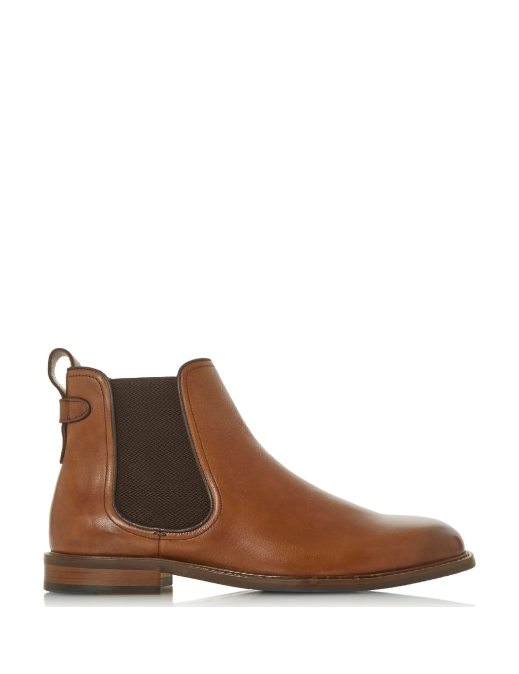 Leather Pull-On Chelsea Boots image 1