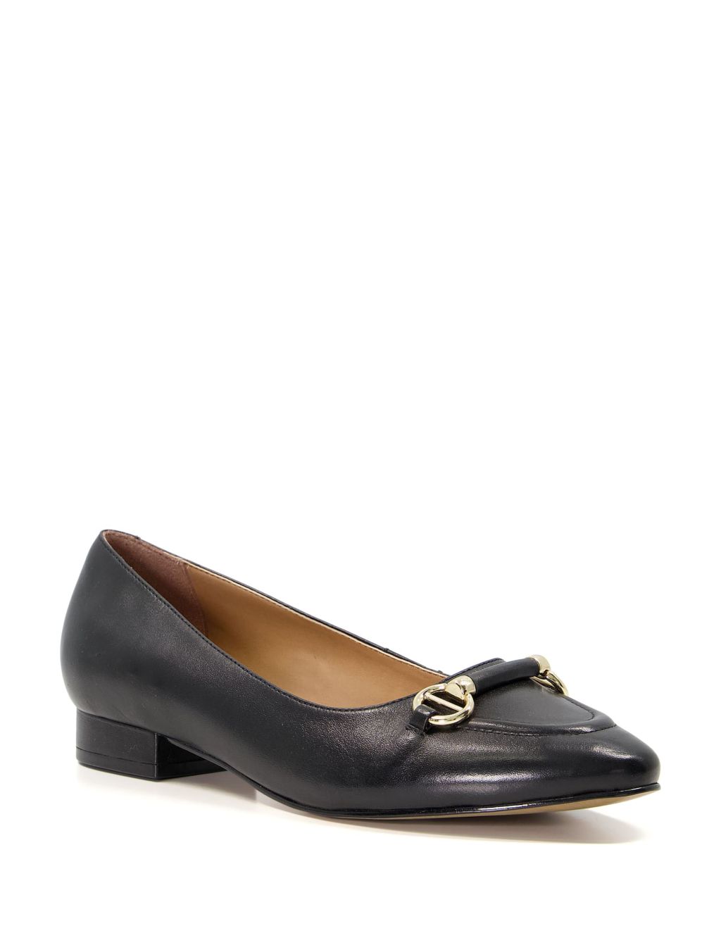 Leather Buckle Flat Pumps image 1